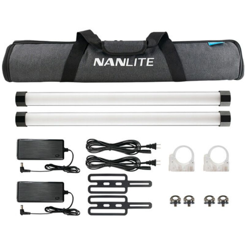 تحویل سریع | مشخصات فنی + بهترین قیمت برای کیت 2 تایی نور باتومی نانلایت پاووتیوب Nanlite PavoTube 15XR | مشاوره رایگان و تخصصی 0217356