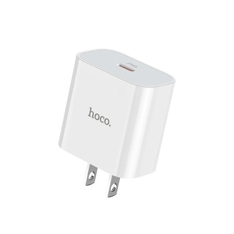 بهترین قیمت شارژر دیواری 20 وات هوکو Hoco C76 USB PD Wall Charger | مشاوره و تخصصی در نورنگارتلفن ☎️ 0217356