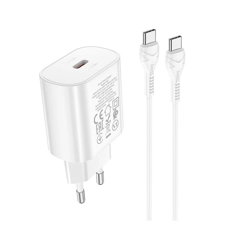 بهترین قیمت برای بهترین خرید شارژر دیواری هوکوHoco N22 PD 25W wall Charger | مشاوره و تخصصی در نورنگار ☎️0217356