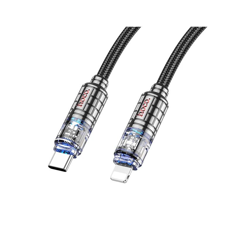 کابل تبدیل هوکو Hoco U122 27W USB-C to lightning Cable