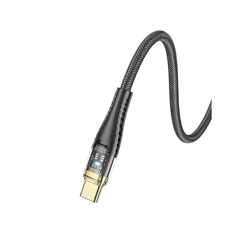 کابل تبدیل هوکو Hoco U121 27W USB-C to lightning Cable
