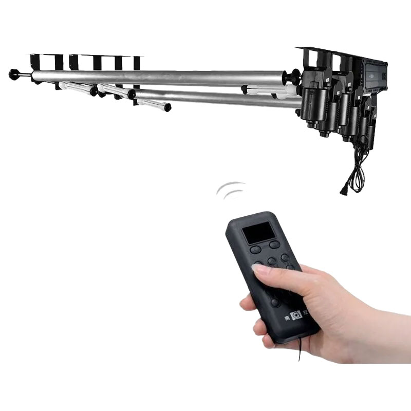 بهترین قیمت برای خرید پایه و نگهدارنده فون عکاسی برقی 3تایی نانلایت Nanlite Be-3Rs 3-Axle Background Elevator Kit تلفن ☎️0217356