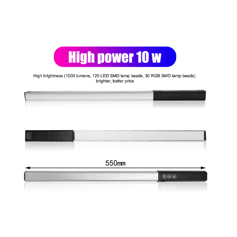 نور باتومی لاکسیو Luxceo Q508A RGBWW LED Video Light