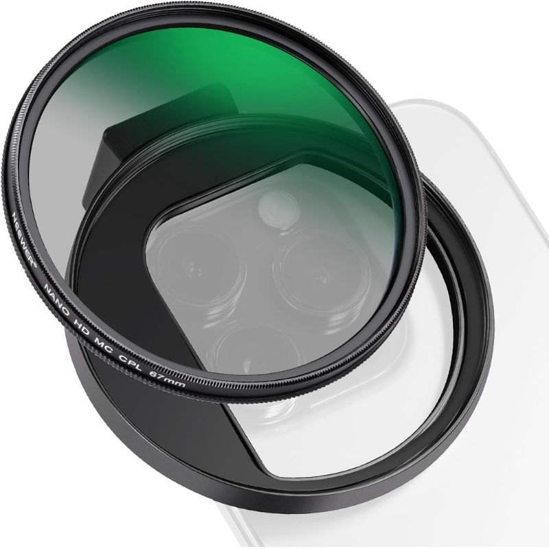 فیلتر لنز موبایل NEEWER 67mm CPL Filter for Phone