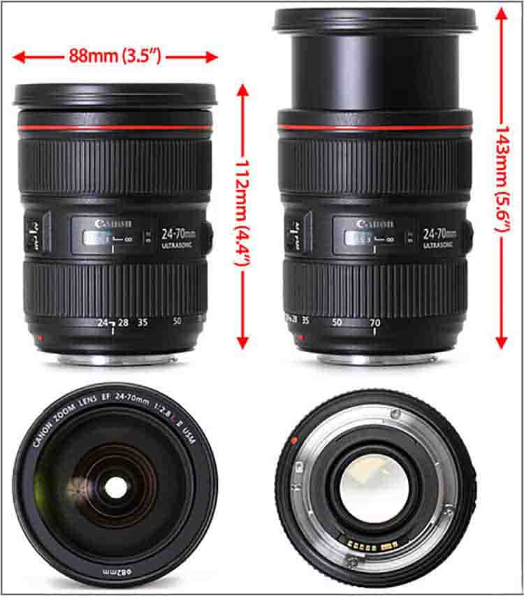 لنز کانن EF 24-70mm f/2.8L II USM