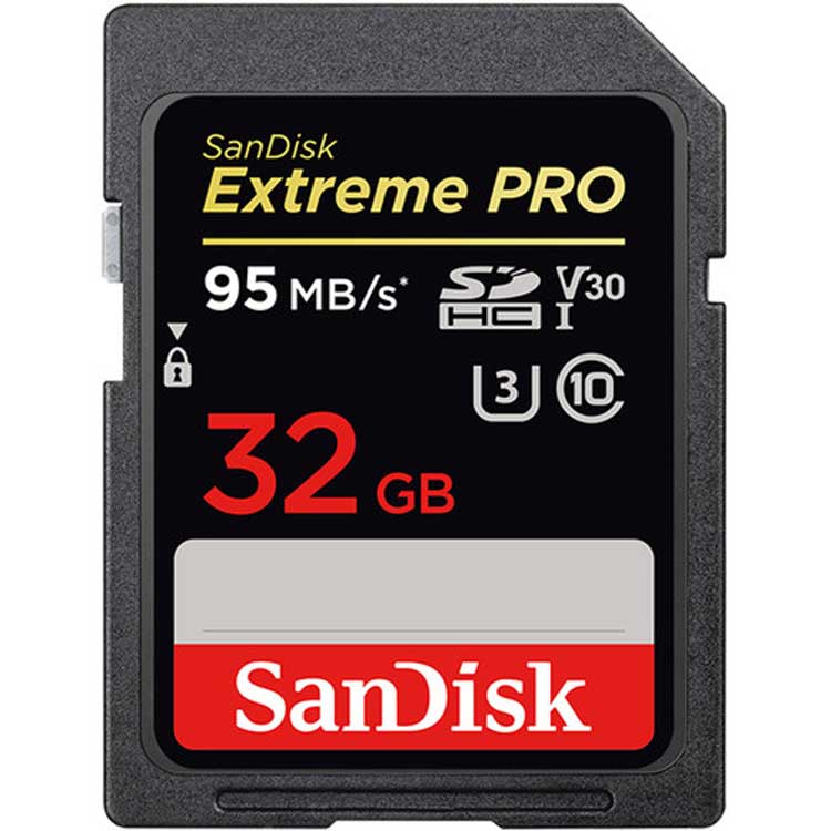 کارت حافظه SanDisk 32GB Extreme Pro