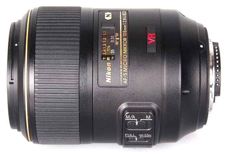 لنز Micro NIKKOR 105mm f/2.8G ED VR