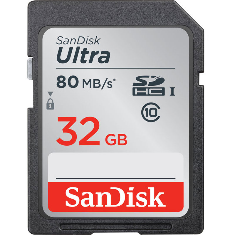 SanDisk 32GB 533X Ultra UHS-I SDHC