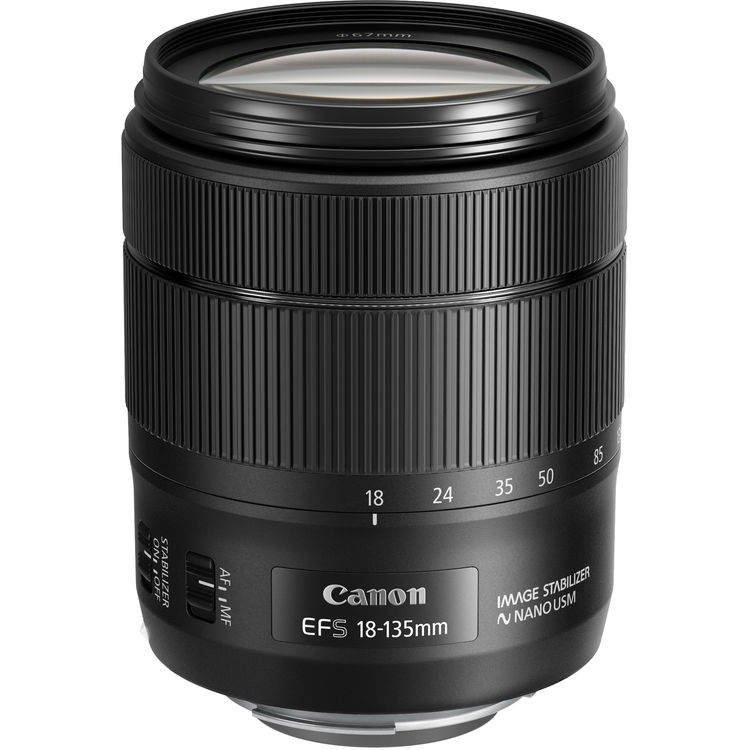 لنز Canon EF-S 18-135mm IS USM