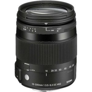 لنز سیگما Sigma 18-200mm Macro for Nikon