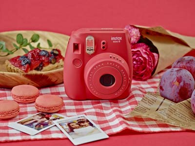 دوربین چاپ فوری فوجی instax mini 8 Raspberry