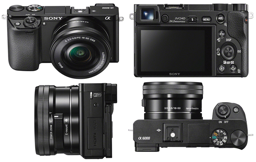دوربین بدون آینه سونی Sony Alpha a6000 16-50mm