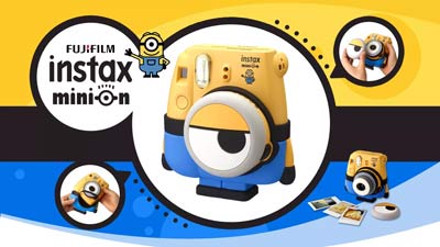 دوربین چاپ فوری فوجی instax mini 8 Minion