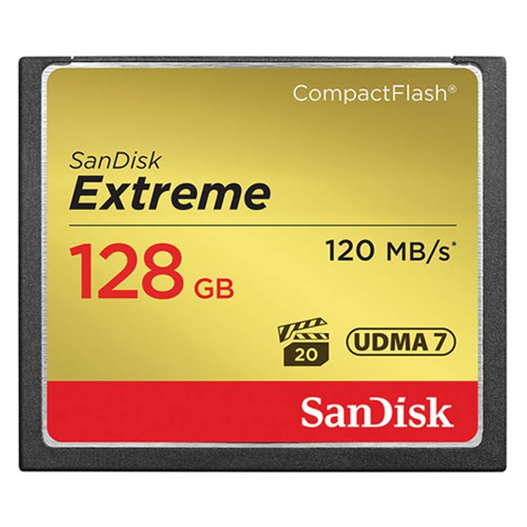 کارت حافظه SanDisk CF Extreme 128GB
