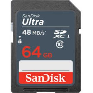 کارت حافظه Sandisk SD 64GB Ultra 320X
