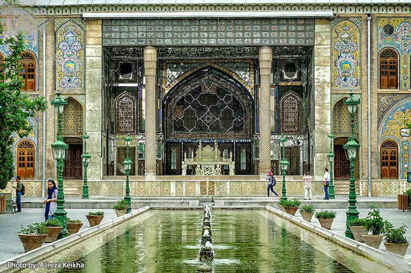 بازدید از کاخ گلستان