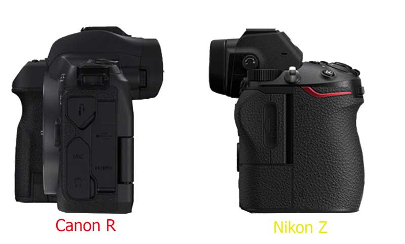 مقایسه بین دوربین‌های نیکون Z6 و Z7 با دوربین کانن R