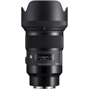 لنز سیگما 50mm f/1.4 Sony E