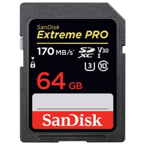 کارت حافظه SanDisk 64GB Extreme PRO 170MB/s