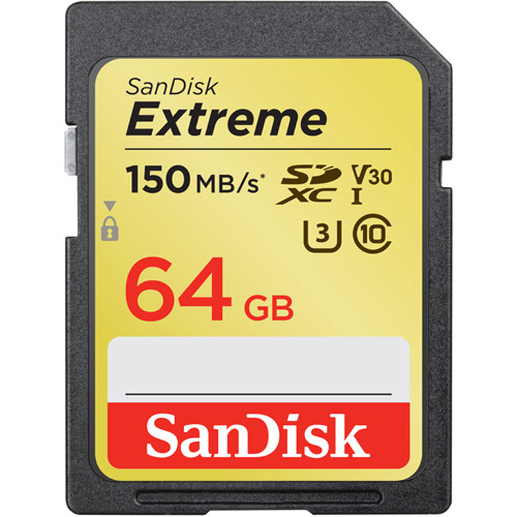 کارت حافظه Sandisk SD 64GB 150MB/S