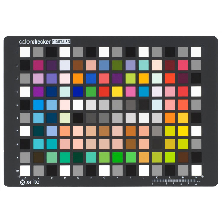 کالر چارت رنگی X-rite color checker Digital SG , A4 Size