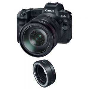 دوربین بدون آینه کانن Canon EOS R Kit 24-105mm and Mount Adapter EF-EOS R