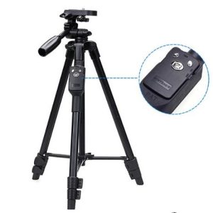 شکل ظاهری سه پايه نگهدارنده موبايل Yunteng VCT-5208 Mobile Phone Tripod