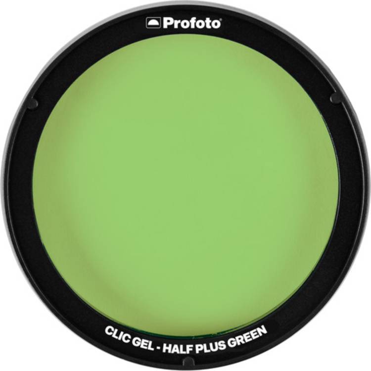 فیلتر رنگی نور پروفوتو Profoto Clic Gel -Half Plus Green