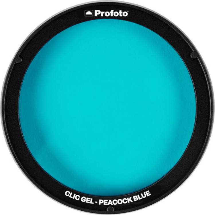 فیلتر رنگی نور پروفوتو Profoto Clic Gel -Peacock Blue