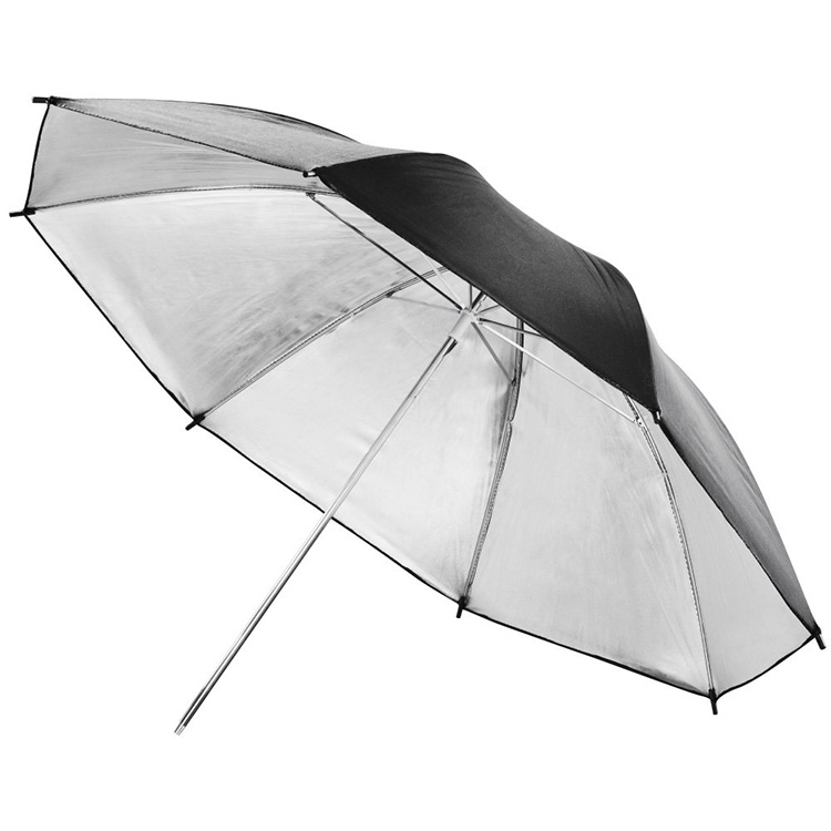 gray umbrella with lights