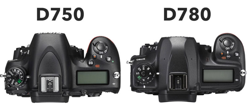 مقایسه دوربین‌های نیکون D780 و D750