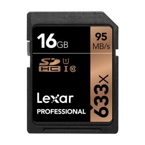 کارت حافظه لکسار LEXAR SD 633X 16GB U1