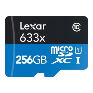 کارت حافظه لکسار LEXAR Micro SD 633X 256GB