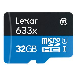 کارت حافظه لکسار LEXAR Micro SD 633X 32GB