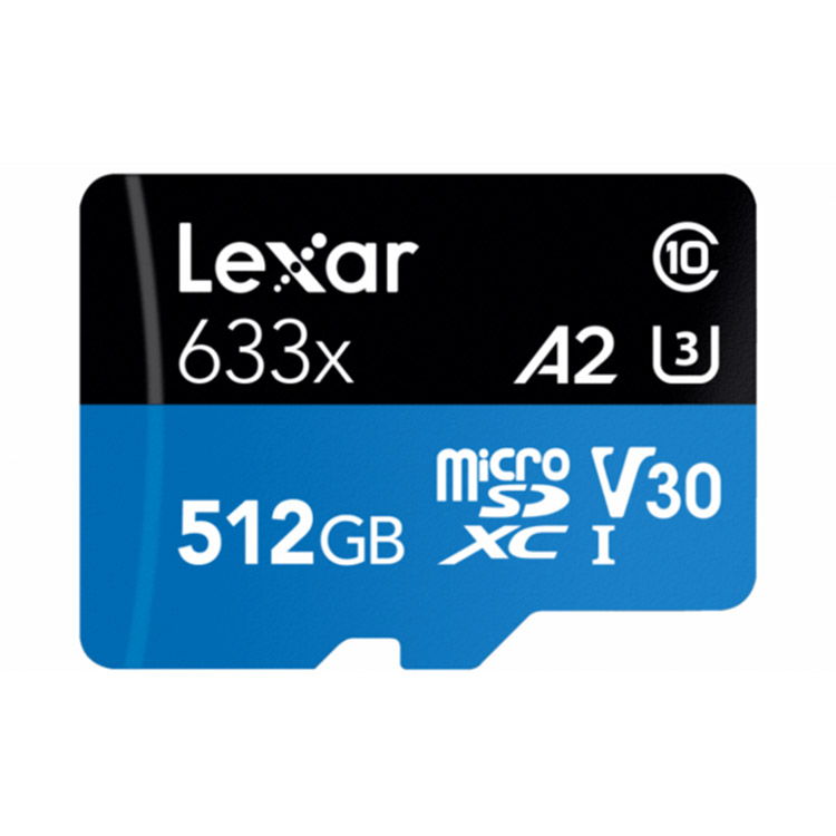 کارت حافظه لکسار LEXAR Micro SD 633X 512GB