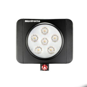 نور ثابت مانفروتو Lumimuse 6 LED MLUMIEART-BK