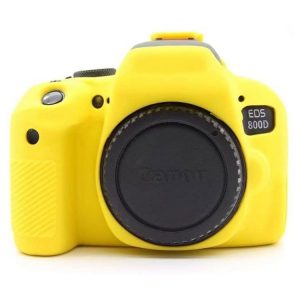 کاور دوربین زرد Canon 800D