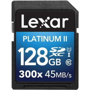 کارت حافظه لکسار LEXAR SD 300X 128GB U1 300X