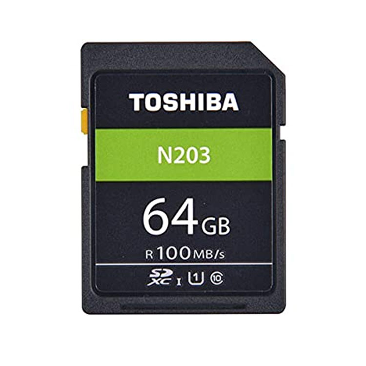 کارت حافظه توشیبا Toshiba N203 SDHC 64GB 100 MB/s