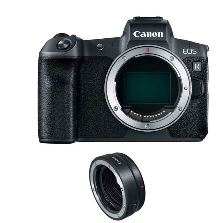 دوربین بدون آینه کانن Canon EOS R به همراه آداپتور