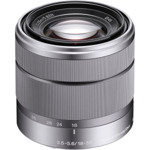 لنز سونی E 18-55mm f/3.5-5.6 OSS Silver