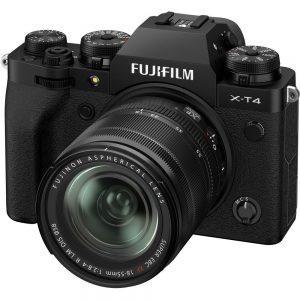 دوربین بدون آینه فوجی FUJIFILM X-T4 + لنز 18-55 میلیمتر