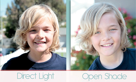 آموزش عکاسی پرتره تفاوت سایه و آفتاب