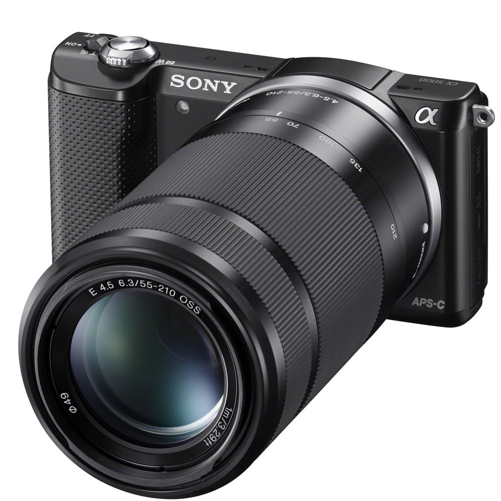 دوربین بدون آینه سونی Sony Alpha a5000 55-210mm