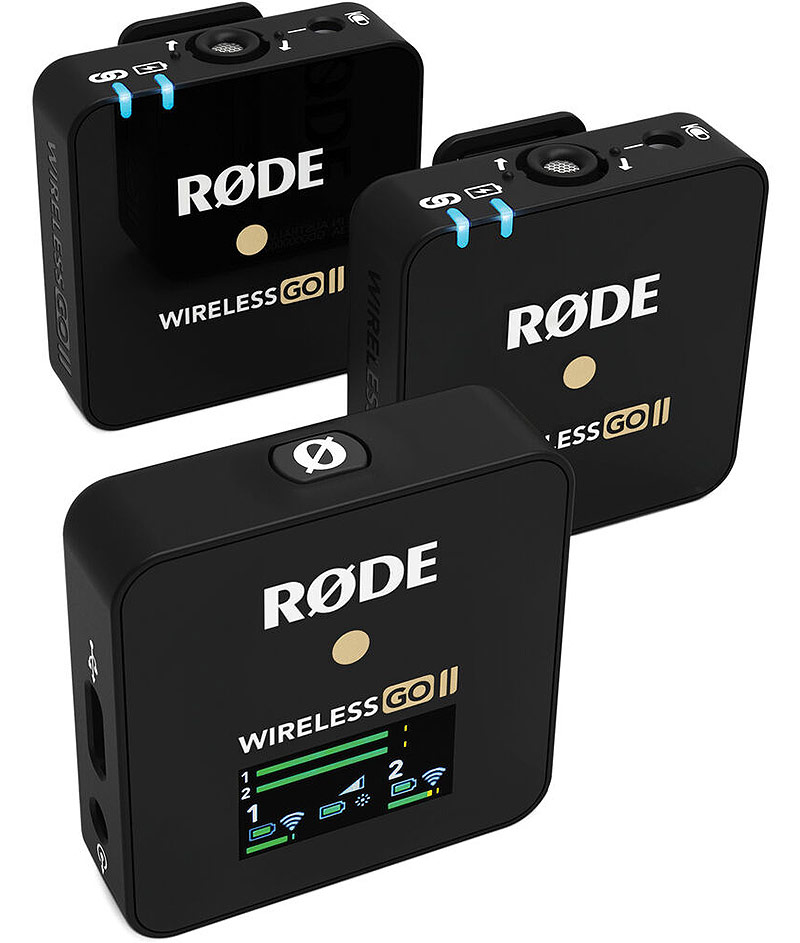 میکروفن بی سیم مدل RODE Wireless GO II