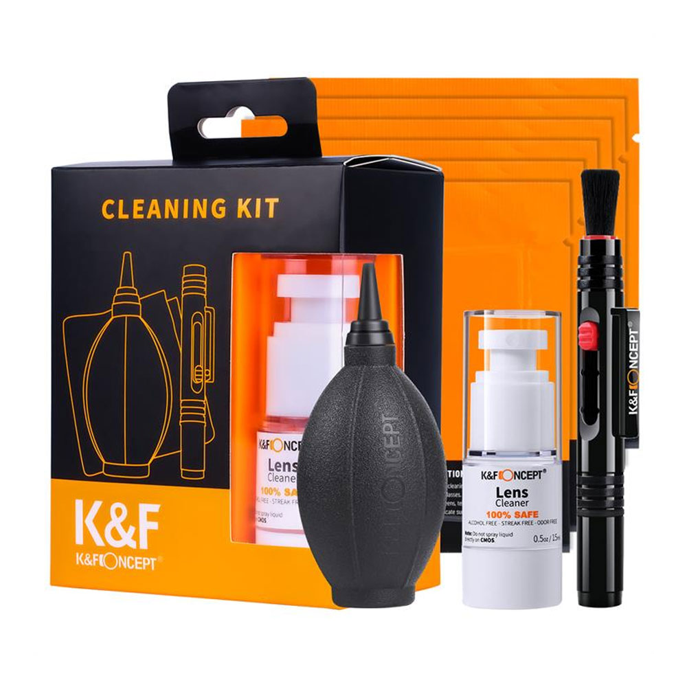 کیت تمیز کننده لنز کی اند اف K&F Cleaning Kit