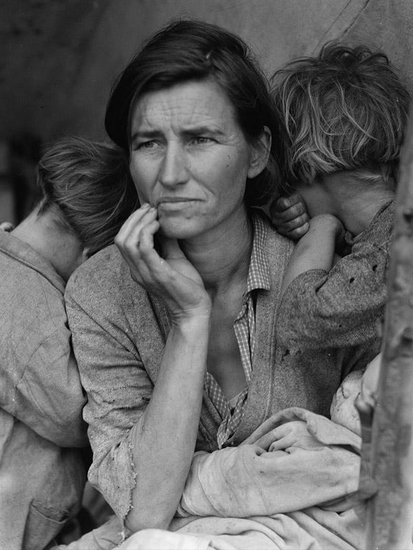 تصویر 21: مادر مهاجر، دوروته لانگ، 1936