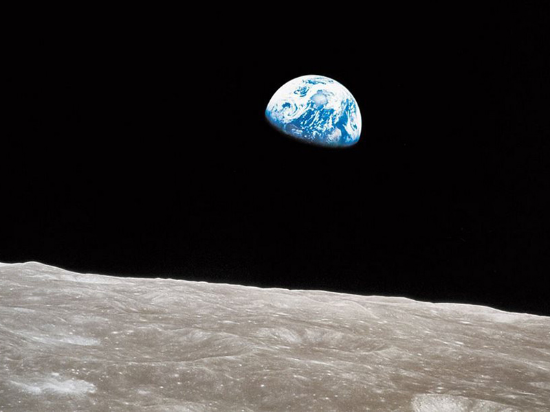تصویر 6: طلوع زمین، ویلیام آندرس، ناسا، 1968