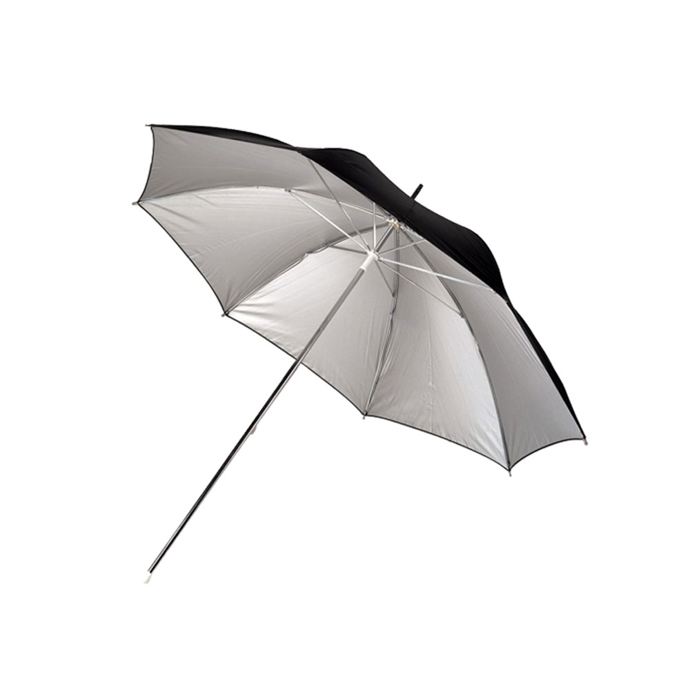 چتر دیفیوزر نقره‌ای/سفید/مشکی 90cm silver Diffuser Umbrella