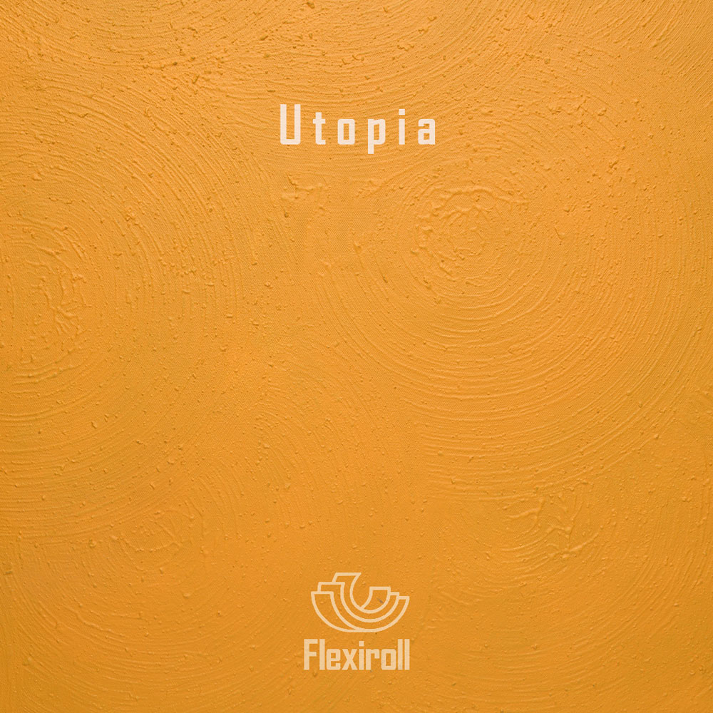 بک دراپ فلکسی رول طرح Utopia